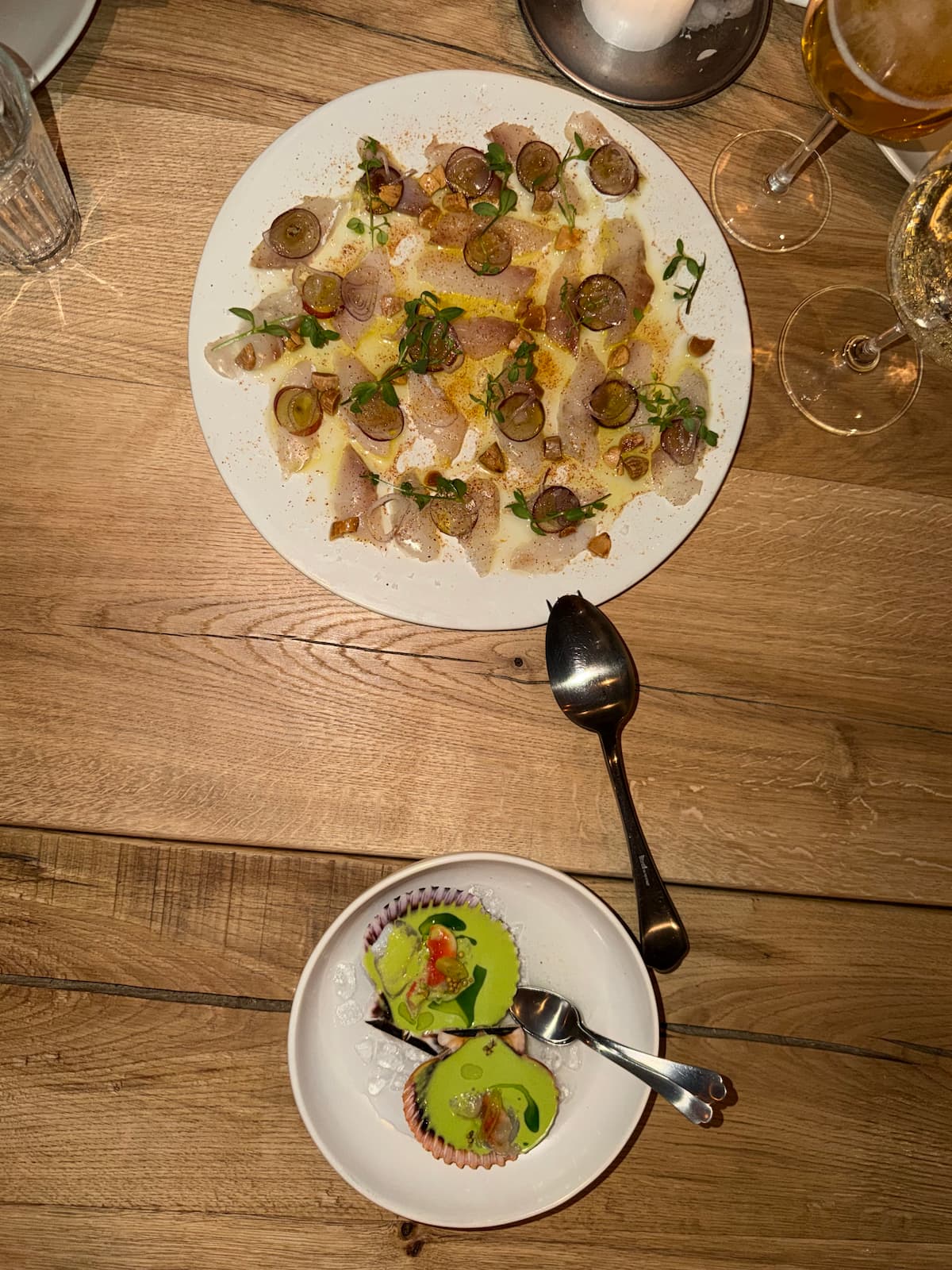 Restaurant Fismuler - Ceviche d'orada i vieires