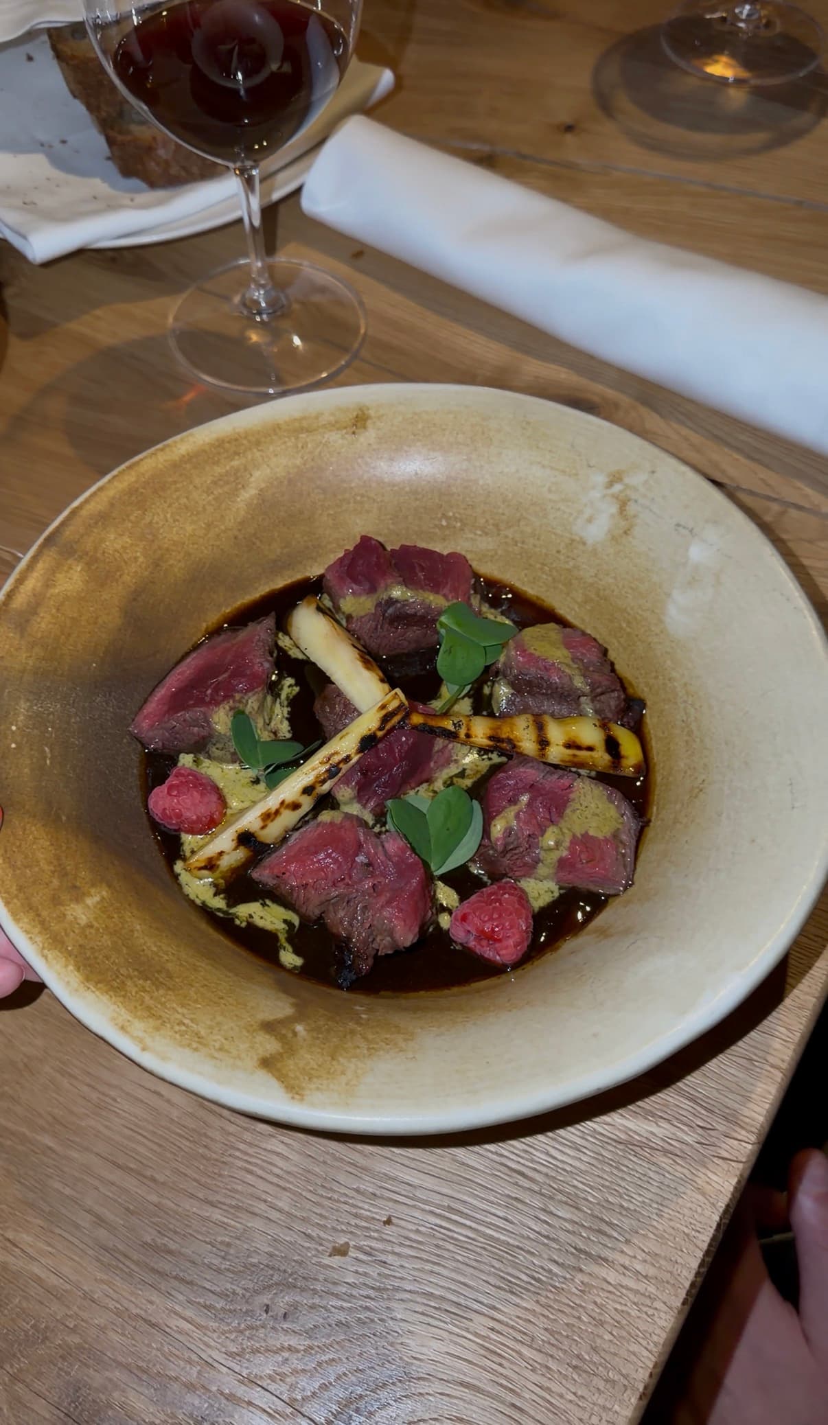 Restaurant Fismuler - Galta de vedella a l'estil «tigre que plora» 